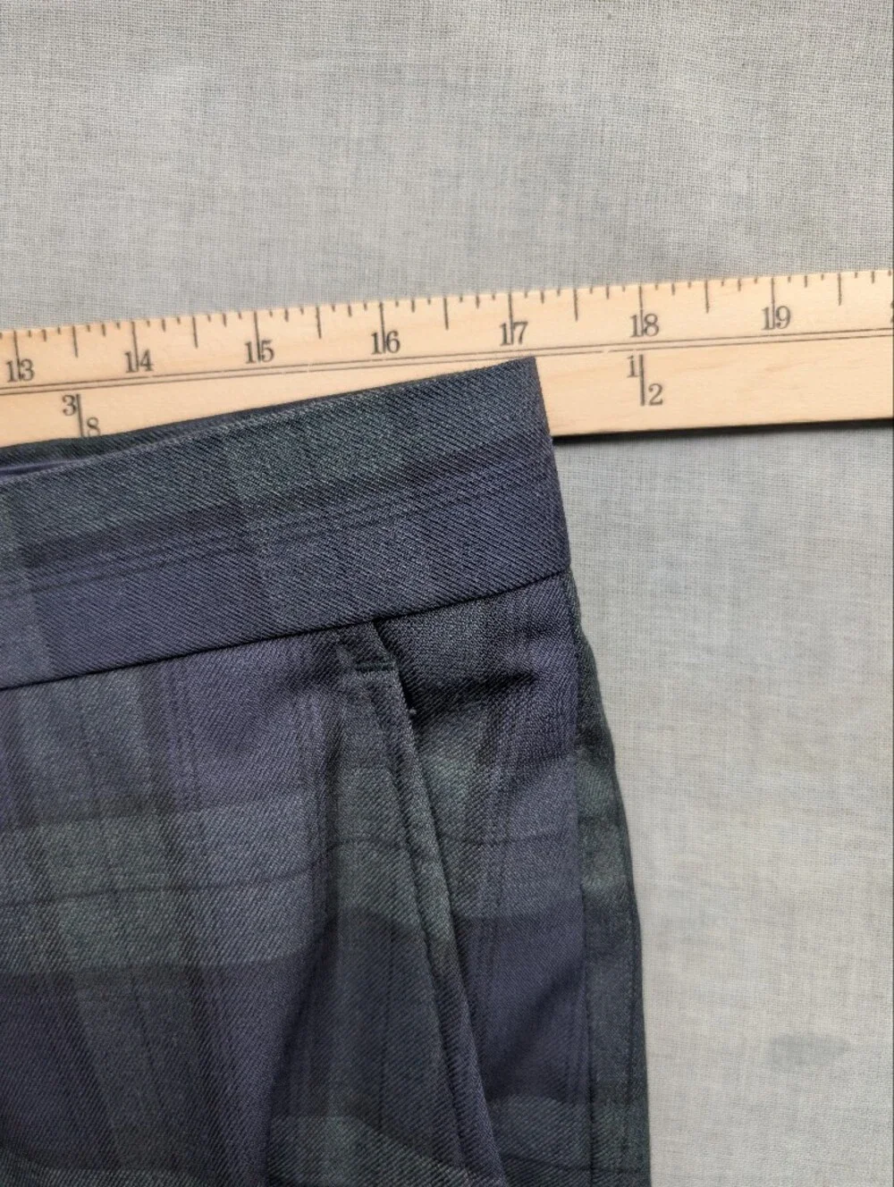 NWOT Charles Tyrwhitt Full Navy and Dark Green Super 100s Plaid Suit